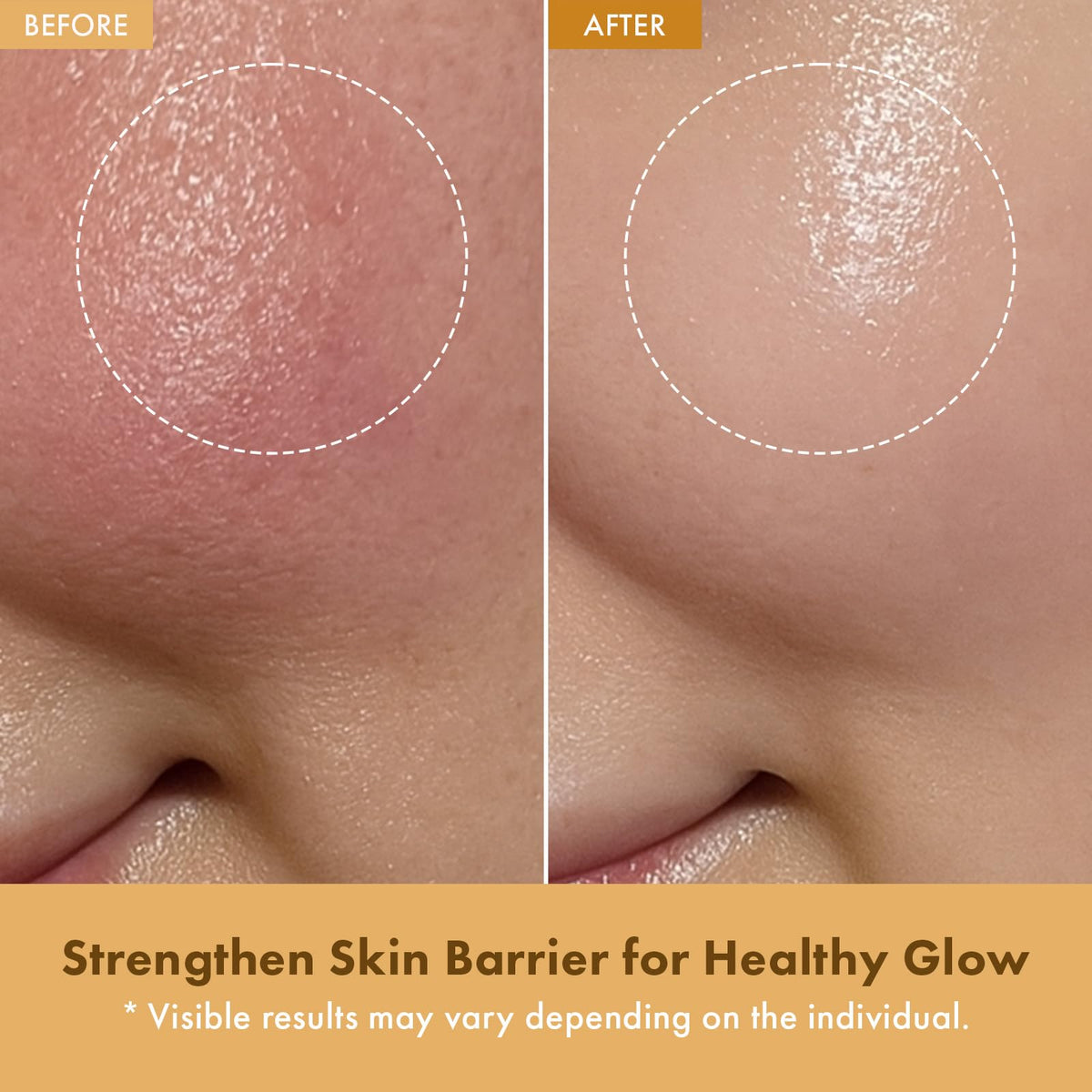 TOSOWOONG cream applied on hand illustrating smooth spreadability and quick absorption