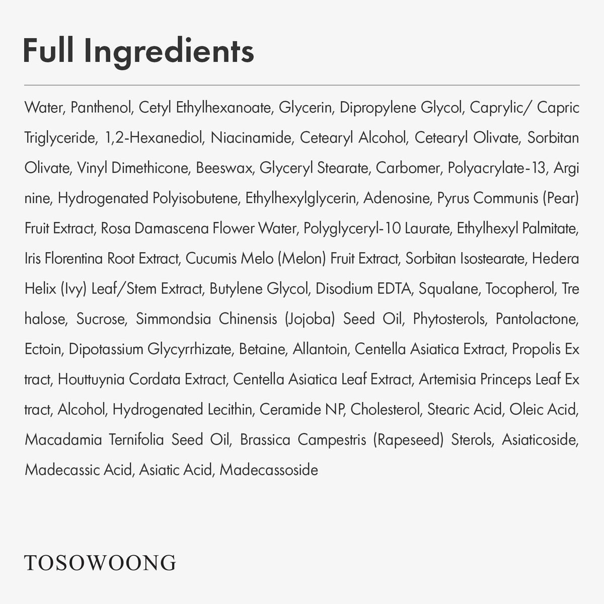 TOSOWOONG jar on bathroom vanity in natural light conveying everyday routine benefit