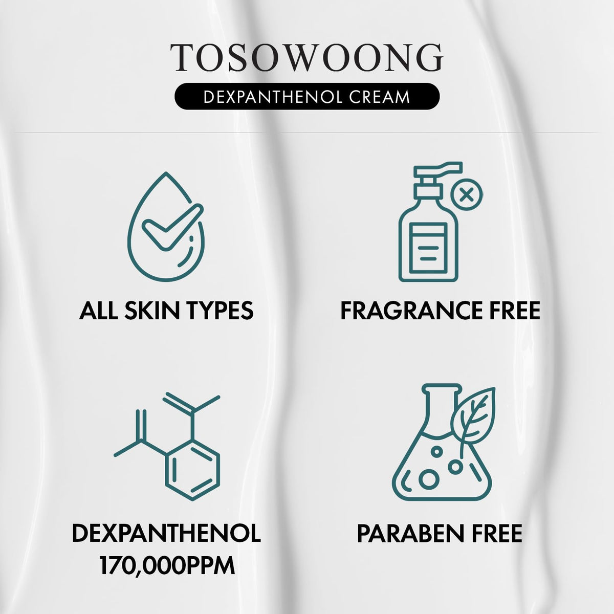 TOSOWOONG 60ml jar beside common object to show compact travel-friendly benefit