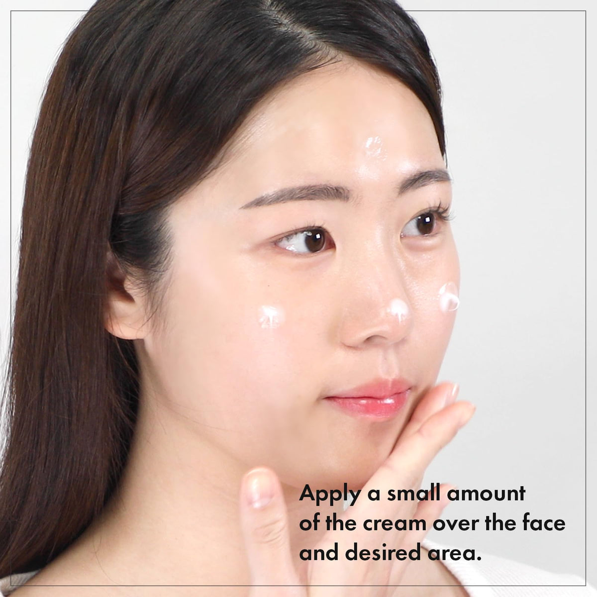 TOSOWOONG skin after application showing smooth hydrated finish benefit