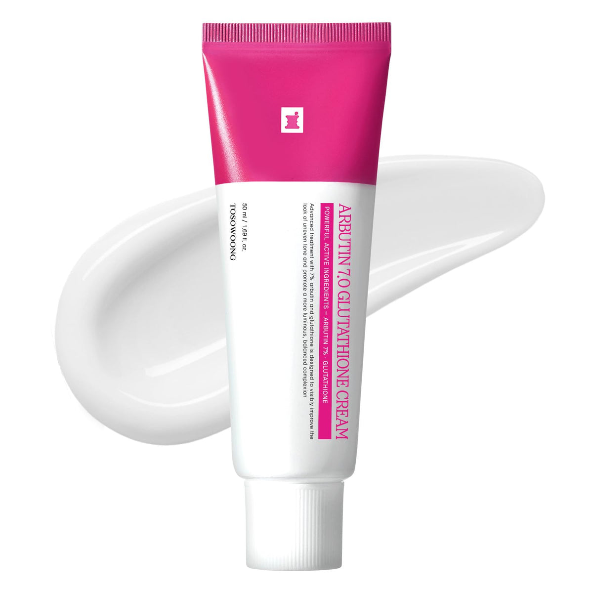 TOSOWOONG front packaging showing product benefits and 50ml size
