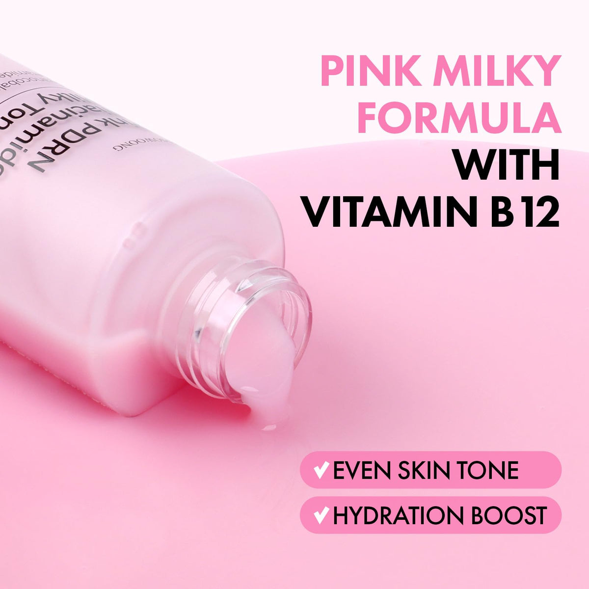 TOSOWOONG label highlighting salmon PDRN and niacinamide benefits