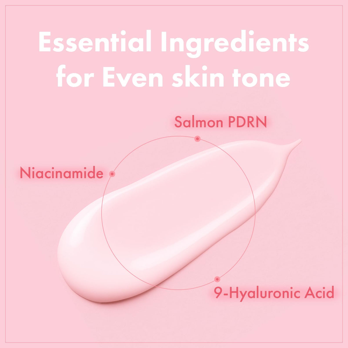 TOSOWOONG label detail with ingredients list emphasizing Salmon DNA concentration benefit
