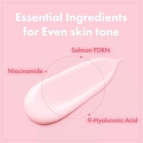TOSOWOONG label detail with ingredients list emphasizing Salmon DNA concentration benefit