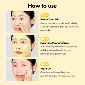 TOSOWOONG label close-up listing kojic acid and turmeric benefits