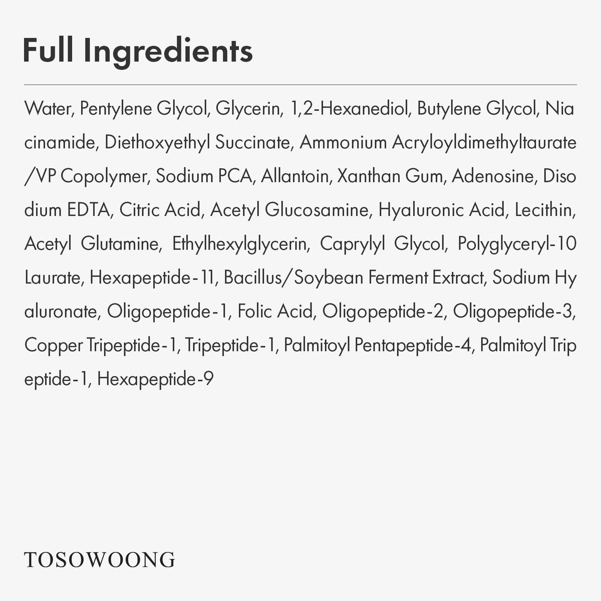 TOSOWOONG bottle in a bathroom routine setting, conveys daily-use convenience