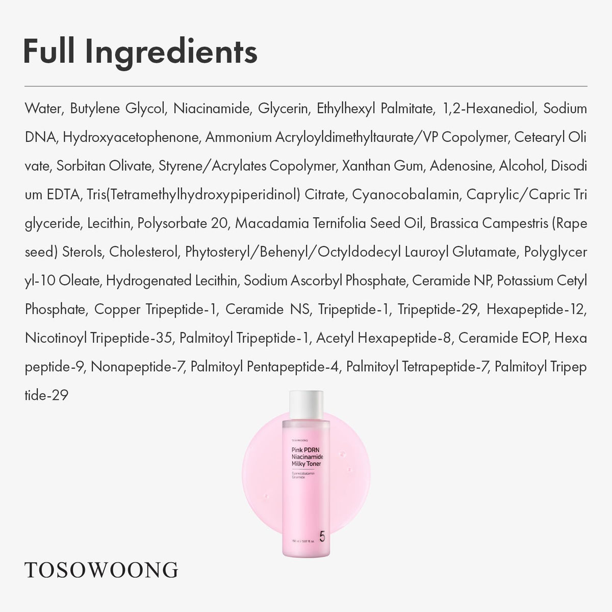 TOSOWOONG bottle styled on bathroom shelf for daily routine appeal