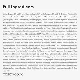 TOSOWOONG lifestyle bathroom shelf staged for daily calming skincare routine