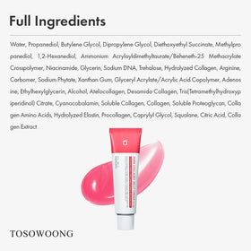 TOSOWOONG in a bathroom routine scene showing layering under sunscreen for glow
