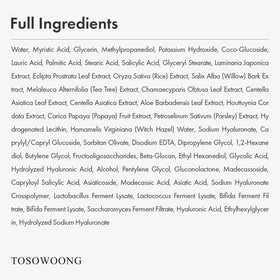 TOSOWOONG open cap and nozzle detail illustrating controlled product dispensing