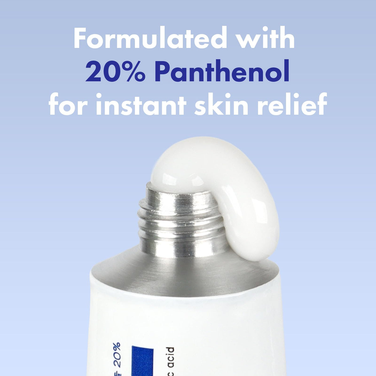 TOSOWOONG cream texture close-up highlighting rich smooth hydration for dry skin