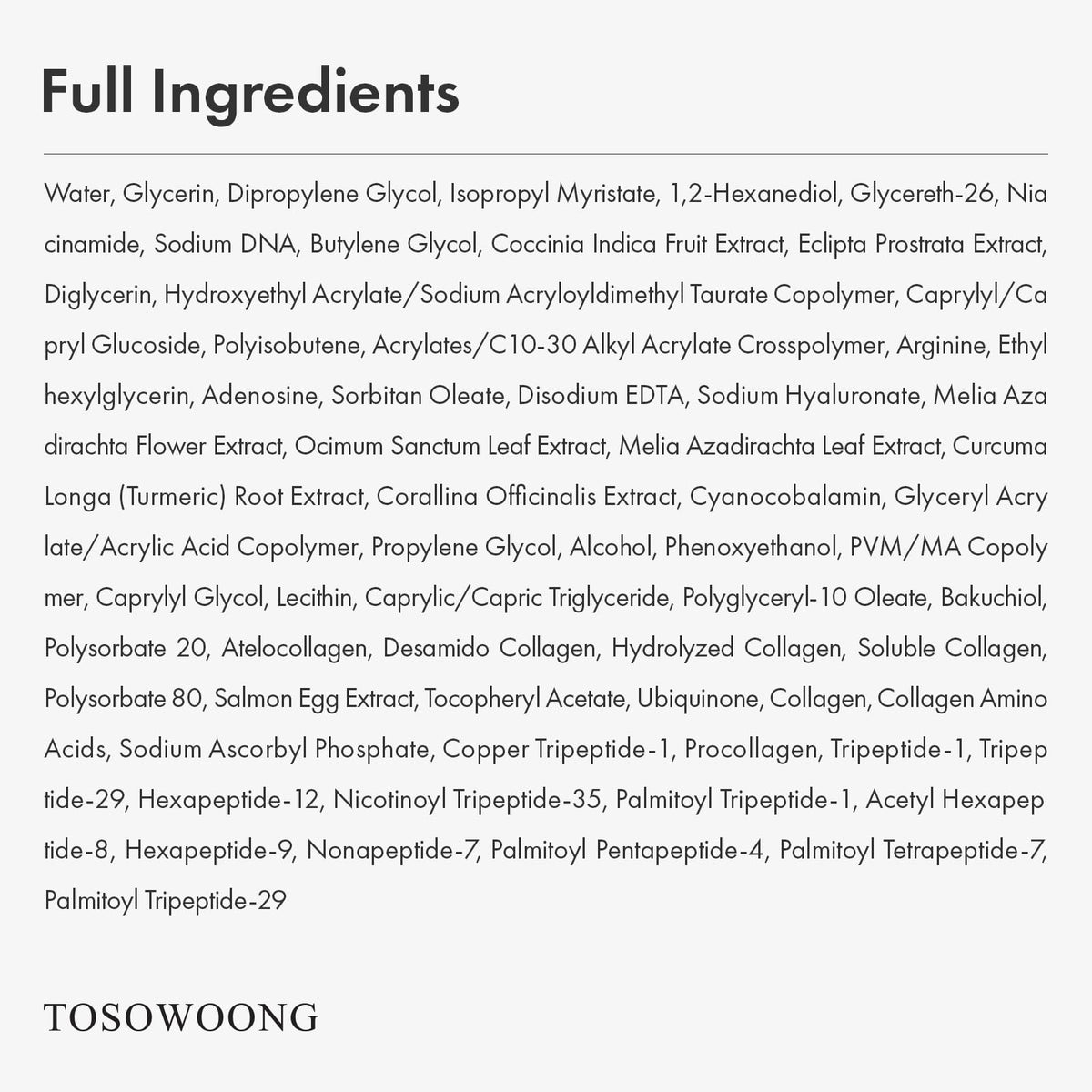 TOSOWOONG serum on bathroom shelf in routine setup for daily glow