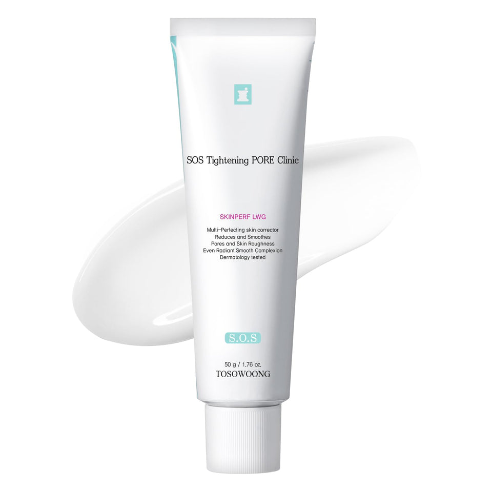TOSOWOONG jar front view showing sleek packaging and brand benefit