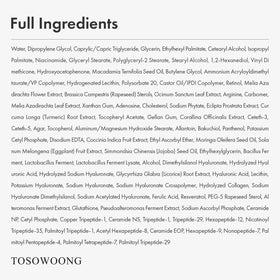 TOSOWOONG nightstand lifestyle product photo promoting nighttime routine