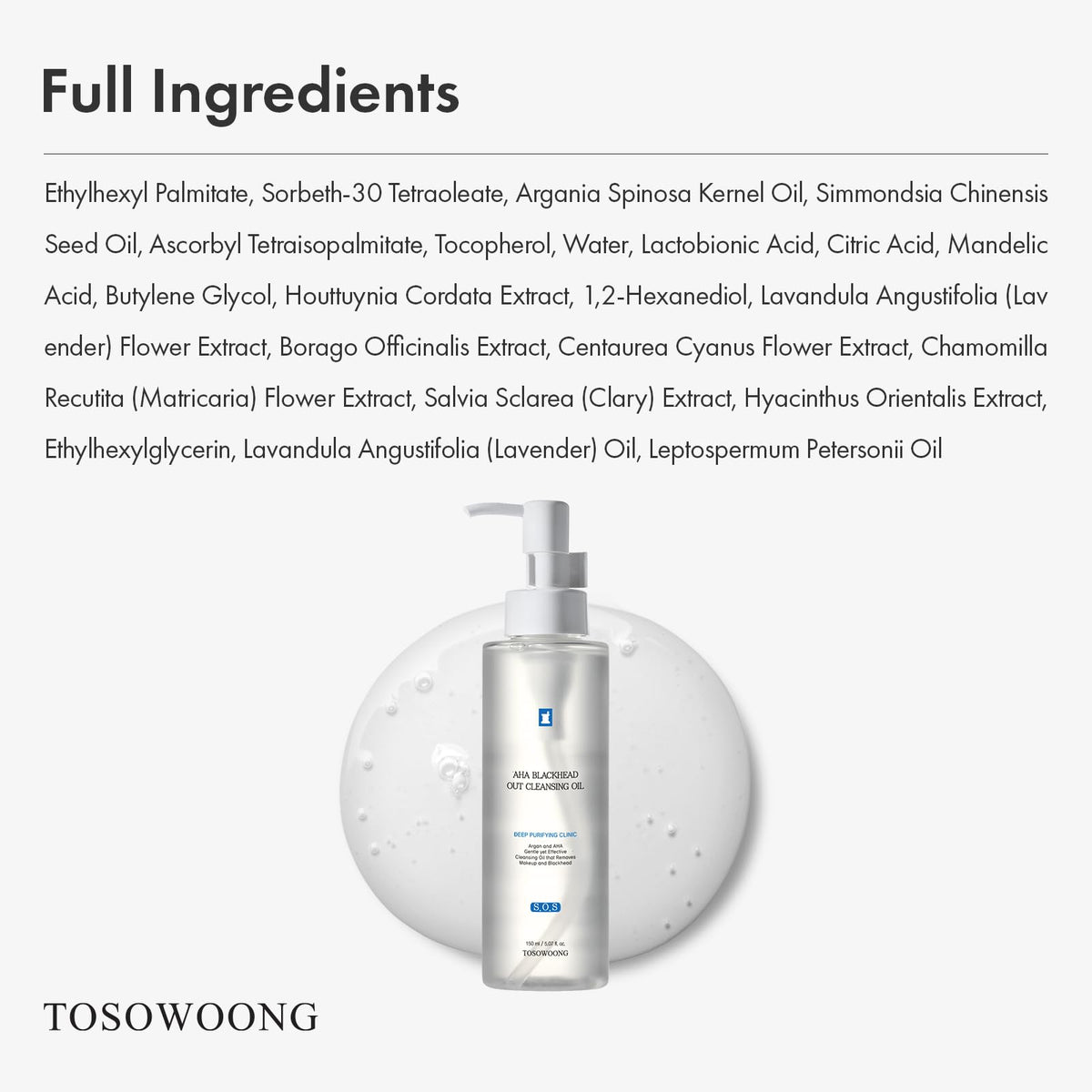 TOSOWOONG scale next to 150ml ruler showing true-size convenience