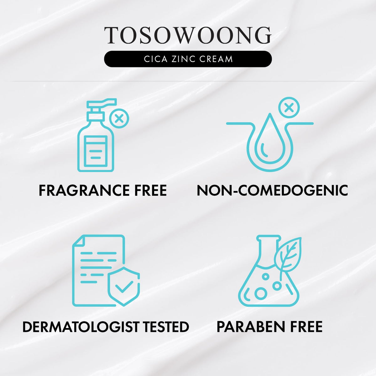 TOSOWOONG cream on bathroom shelf illustrating daily skincare routine benefit