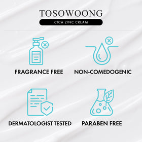 TOSOWOONG cream on bathroom shelf illustrating daily skincare routine benefit