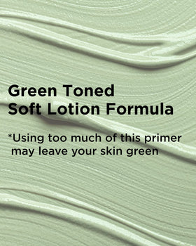 TOUCH IN SOL before and after application on cheek, shows redness neutralizing