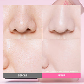 TOUCH IN SOL label closeup highlighting ingredients like green tea and collagen for skin conditioning