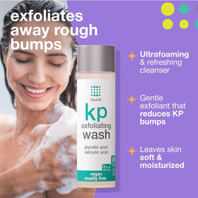 TOUCH pump close-up highlighting easy dispensing benefit