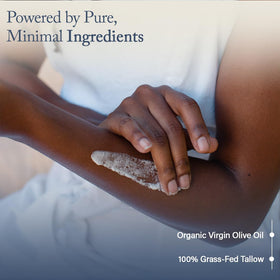 Toups and Co application on hand demonstrating easy absorption and nourishment