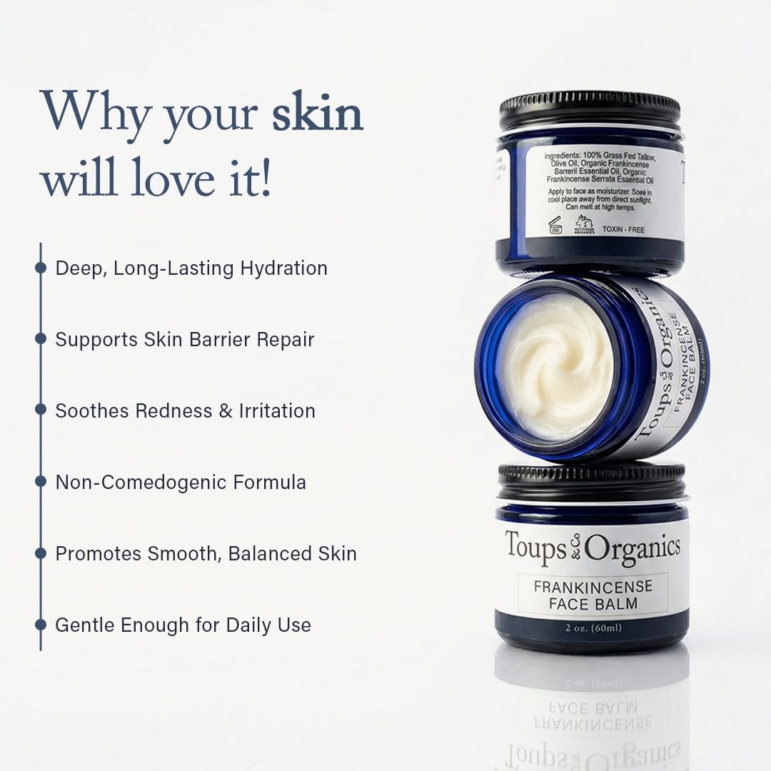 Toups and Co open jar texture close-up highlighting smooth non-greasy finish