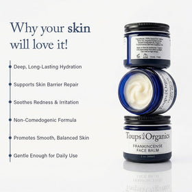 Toups and Co open jar texture close-up highlighting smooth non-greasy finish