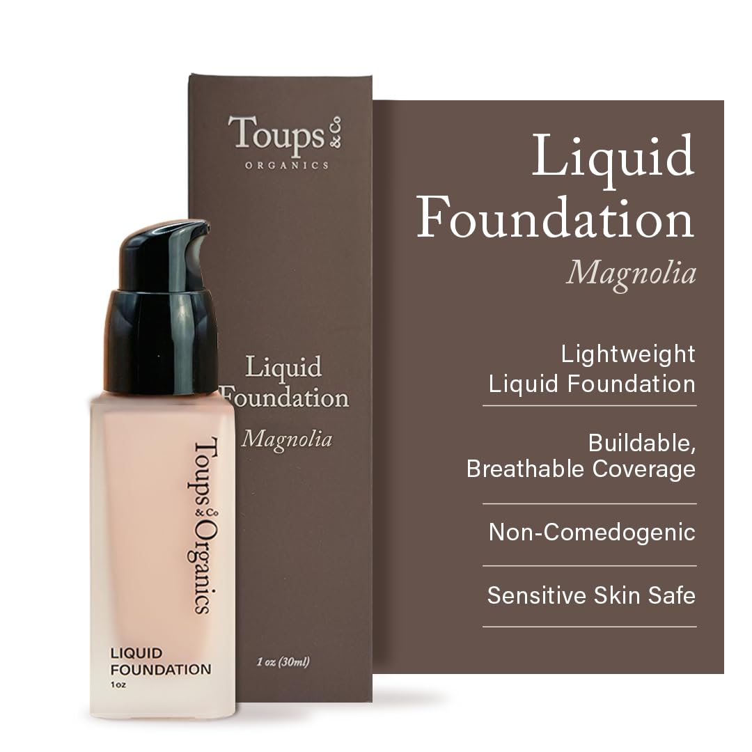 Toups and Co front packaging Magnolia showing neutral bottle and shade