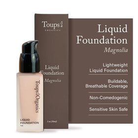 Toups and Co front packaging Magnolia showing neutral bottle and shade