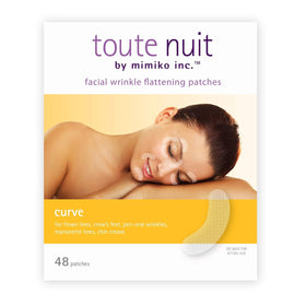 Toute Nuit close-up of curved patch texture and thin profile