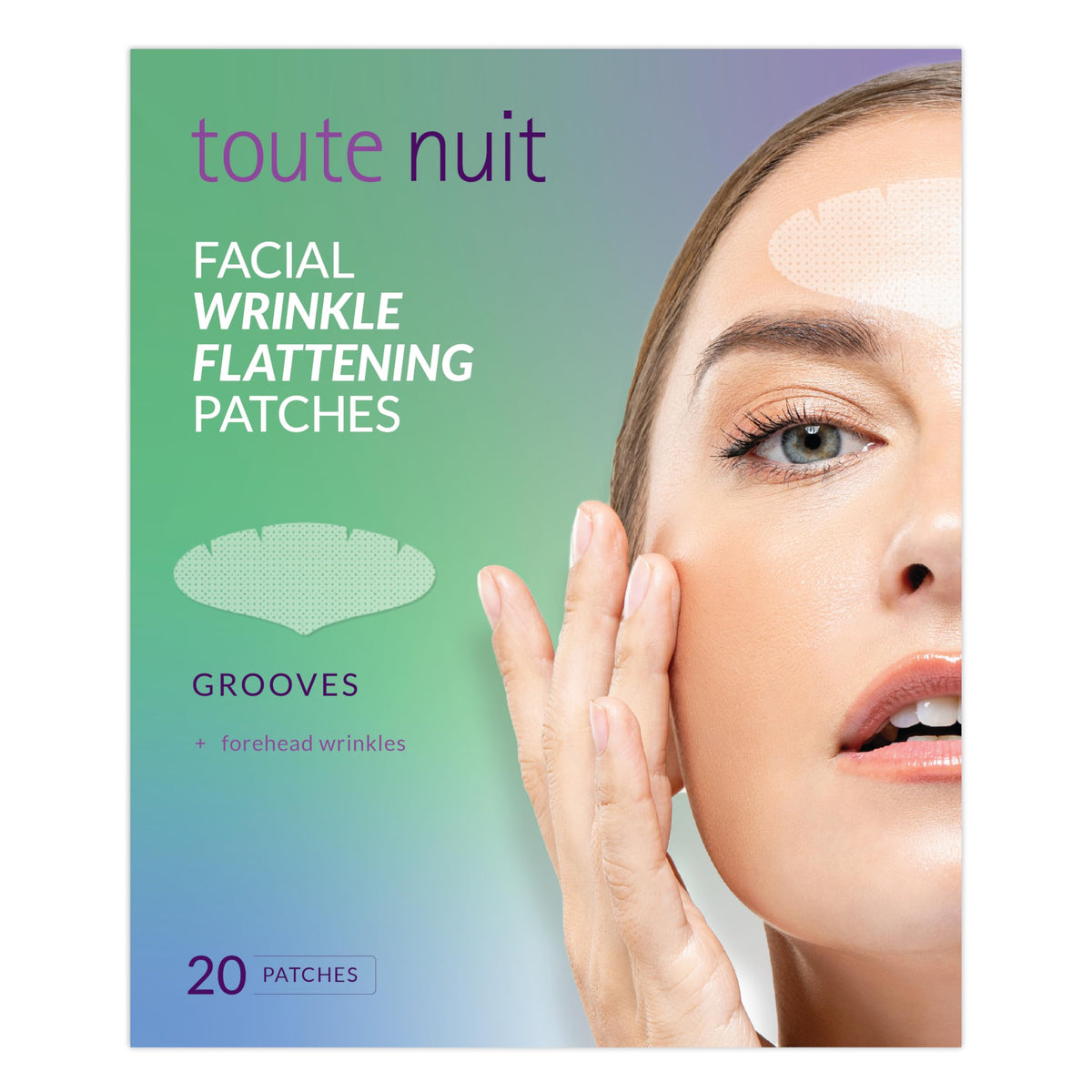 Toute Nuit front package showing 20-count box and benefits