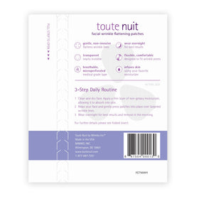 Toute Nuit patch texture detail showing smooth, skin-safe material