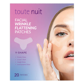 Toute Nuit front packaging showing 20 count and Y‑shape benefit