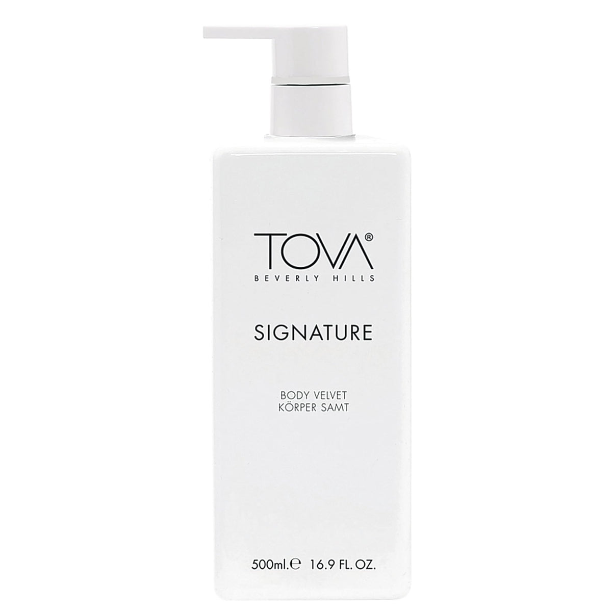 Tova front packaging showing bottle and label, conveys trusted brand quality