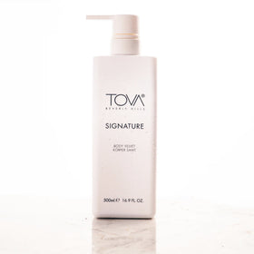 Tova pump detail demonstrating easy one-handed dispensing and convenience
