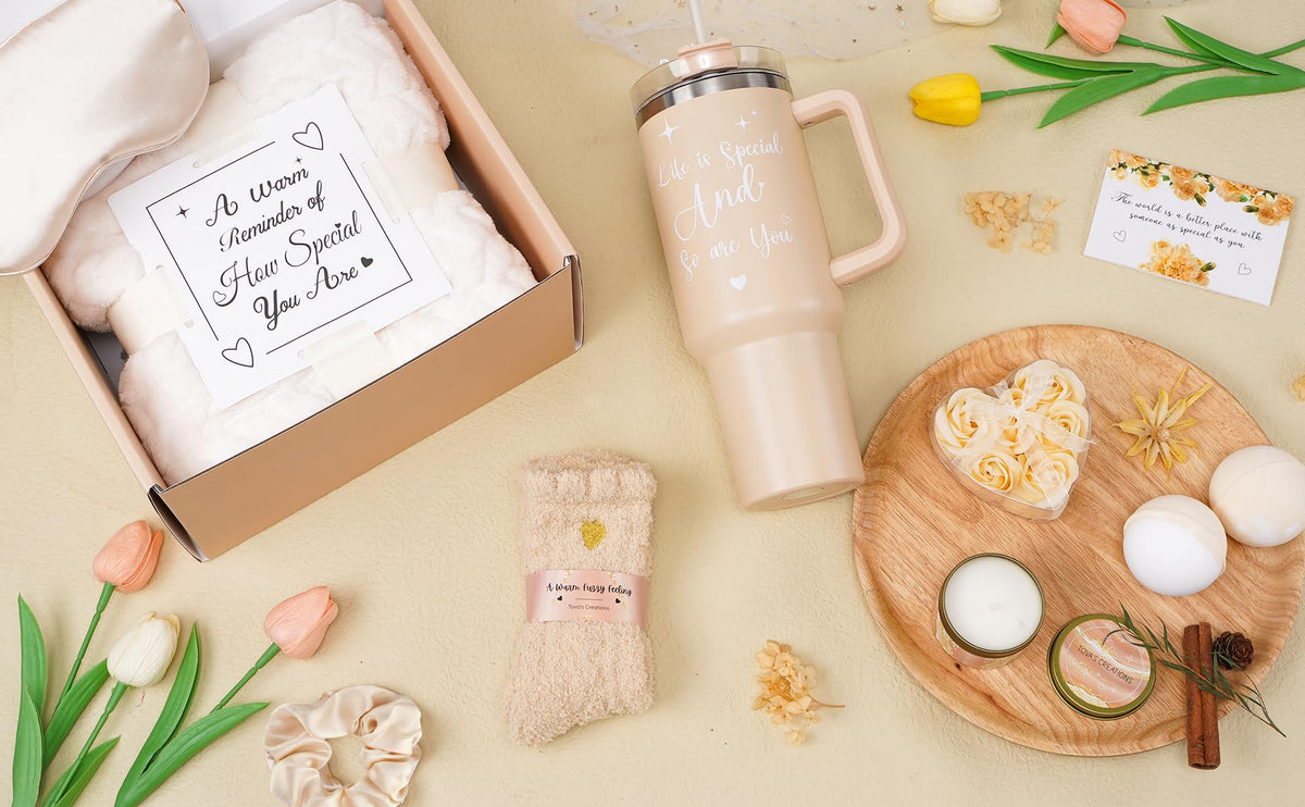 Tova's Creations open gift box displaying all 13 pieces ready to present