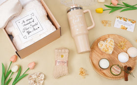 Tova's Creations open gift box displaying all 13 pieces ready to present