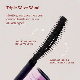 Tower 28 MakeWaves brush closeup demonstrating flexible bands that build volume