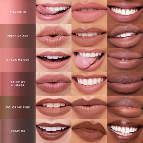 Finger blending Tower 28 on cheek showing buildable cream color and blendability