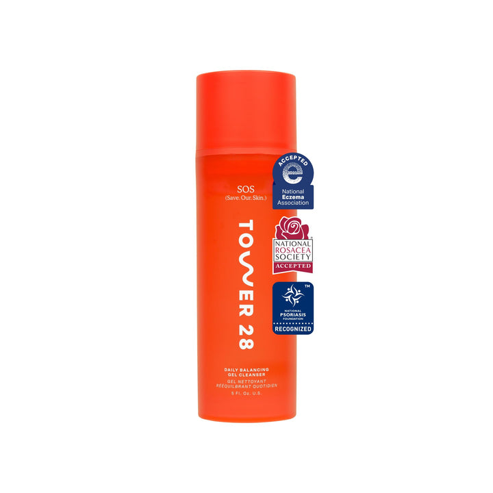 Tower 28 front packaging showing clean label and 5 oz bottle benefits