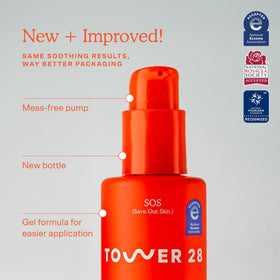 tower 28 serum texture close-up showing lightweight, fast-absorbing consistency