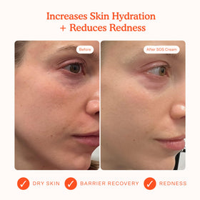 Tower 28 cream texture close-up demonstrating smooth hydrating consistency