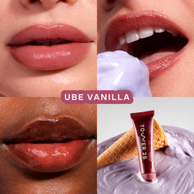 Tower 28 dome applicator close-up highlighting effortless, even balm application