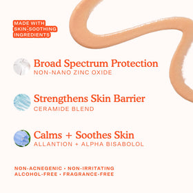 Tower 28 FaceGuard SPF 30 on a beach towel illustrating sweat-resistant outdoor wear