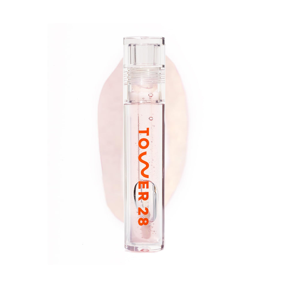 Tower 28 front packaging showing clear gloss and clean branding for quick ID