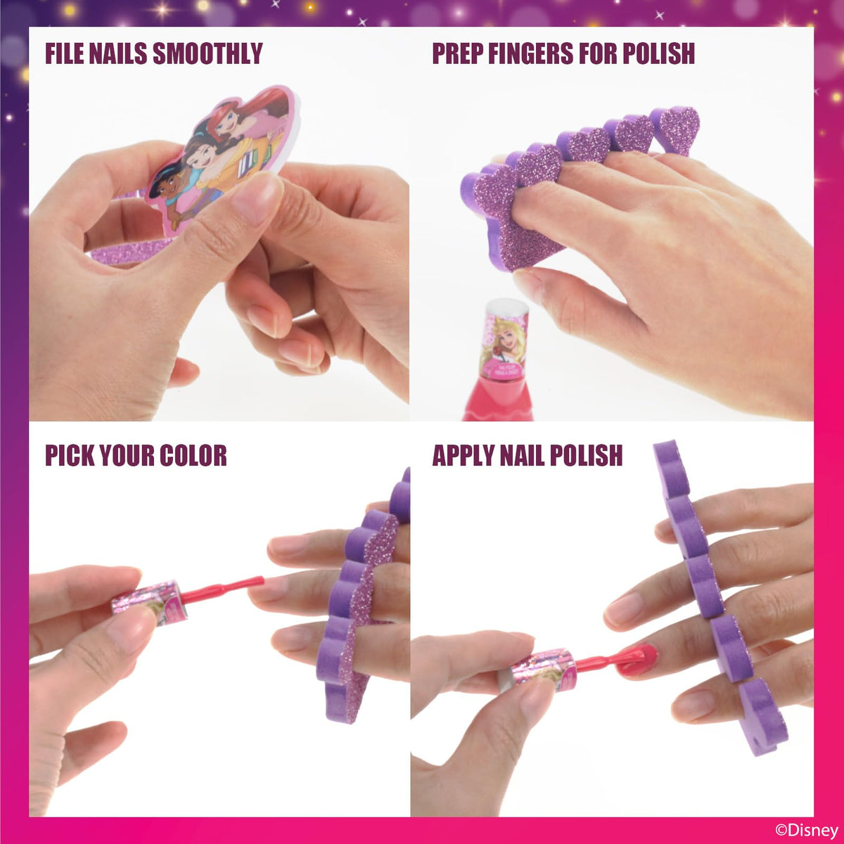 Townley Girl glitter polish close-up highlighting sparkle finish for accents