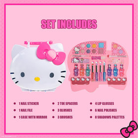 Townley Girl open vanity with light-up mirror enhancing pretend play
