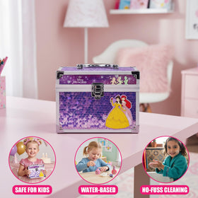 Townley Girl lip glosses and balms lined up showing flavors and gentle formulas