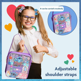 Townley Girl bag held in hand showing compact size and travel convenience benefit