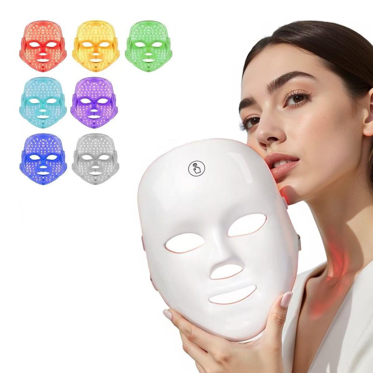 TOYHIS front view showing LED face mask and clear controls for easy use